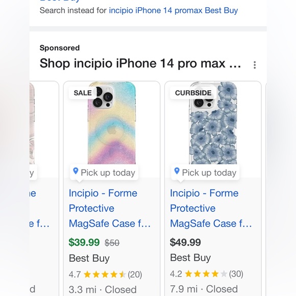 🌈Incipio brand new iPhone, 14 promax phone case with MagSafe charger🌈 - Picture 3 of 3